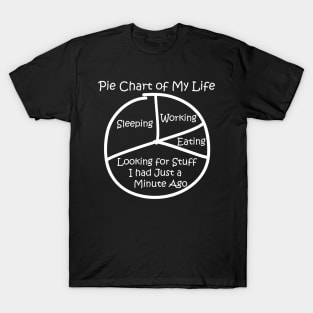 Pie Chart of My Life T-Shirt